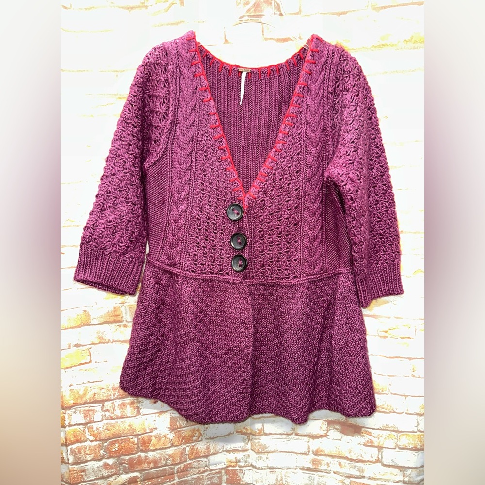 Vintage Free People Cardigan